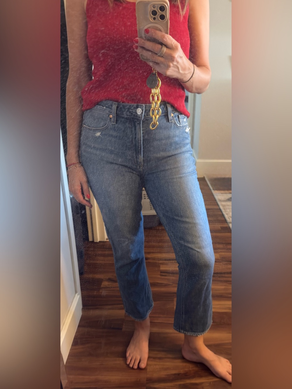PAIGE Colette Crop Flare Jeans